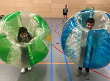 Kinderfeestje Bubbelvoetbal