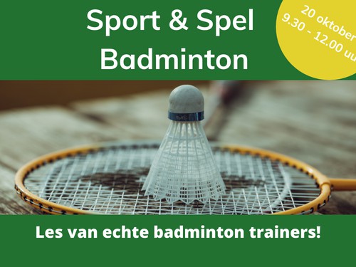 Sport & Spel Badminton Evenement