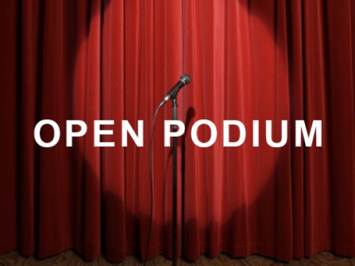 Open podium Open podium