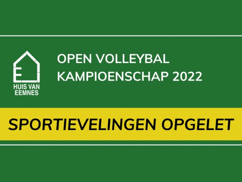 Open Volleybal Kampioenschap 2022 Open Volleybal Kampioenschap 2022