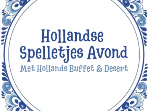 Hollandse Spelletjes Avond