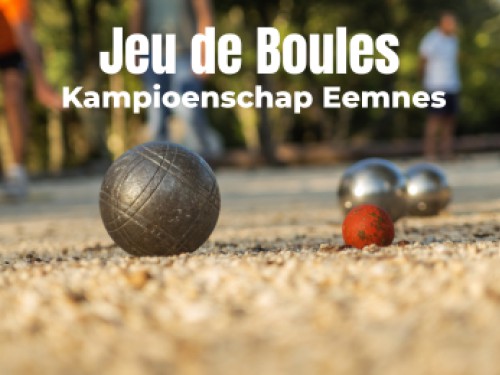 Jeu de Boules Kampioenschap Eemnes 2026