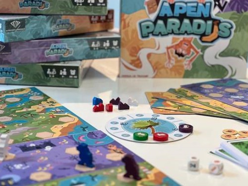 Bordspel demonstratie - Apenparadijs Bordspel demonstratie - Apenparadijs
