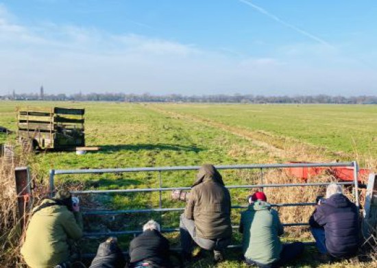 Open expositie winter in de Eempolder