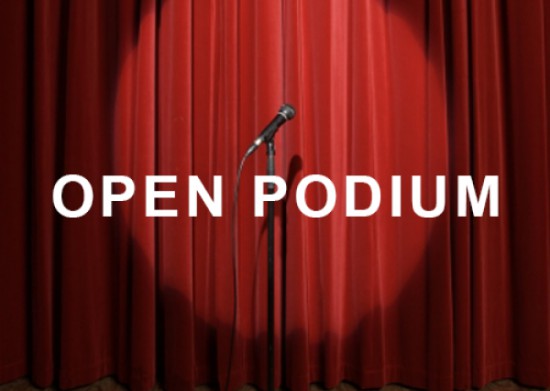 Open podium