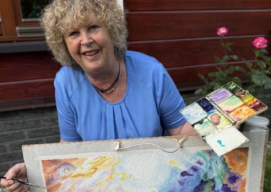 Expositie: 50 jaar schilderwerken van Marianne Doense